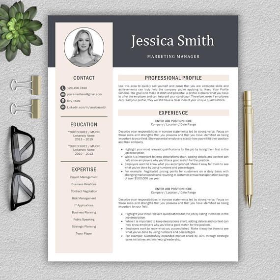modern resume template professional resume template for examples of letter headings