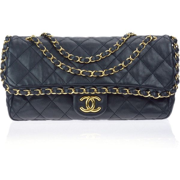 Vintage 1990s Chanel 2 55 Classic Flap Bag In Black Lambskin From Sweet Spark Vintageguccihandbags1990 Chan Chanel Handbags Chanel Bag Chanel Classic Flap