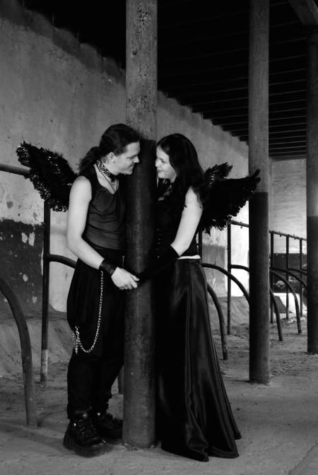 Metalhead dating gothic girl