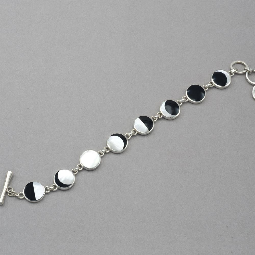 Crescent Moon Bracelet Cuff In Sterling Silver Artisan Waxing Waning Moon Bracelet Stevie Nicks Style Jewelry Cuff Bracelets Sterling Silver Bracelets Cuff