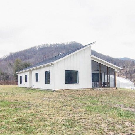 Modern Prefab Home | Farmhouse | Modern Farmer | Blog | Deltec Homes Farmhouse Modular Homes, Best Modular Homes, Prefab Modular Homes, Prefabricated Houses, Prefab Metal Homes, Cheap Prefab Homes, Small Prefab Homes, Affordable Prefab Homes, Small Homes