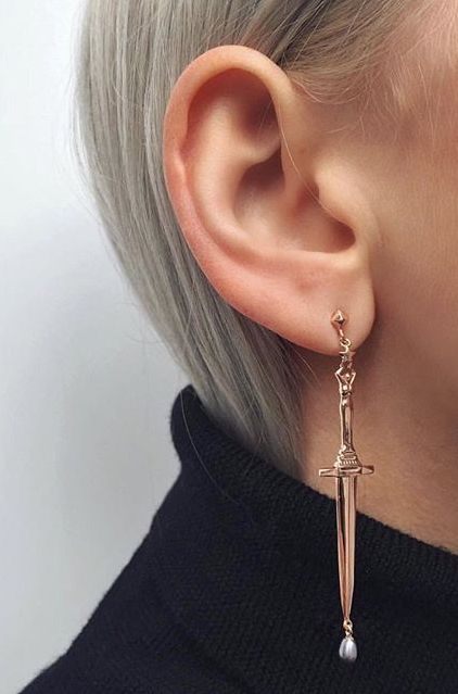 Pamela Love Dagger Earrings Photo By Stoneandstrand On Instagram Pamela Love Dagger Earrings Photo By Stoneandstrand On Instagram Aesthetic Fashion