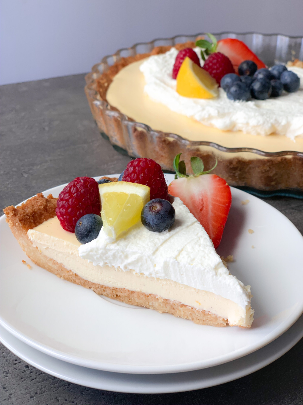 Easy keto lemon cream pie Family On Keto Recipe in 2020 Lemon