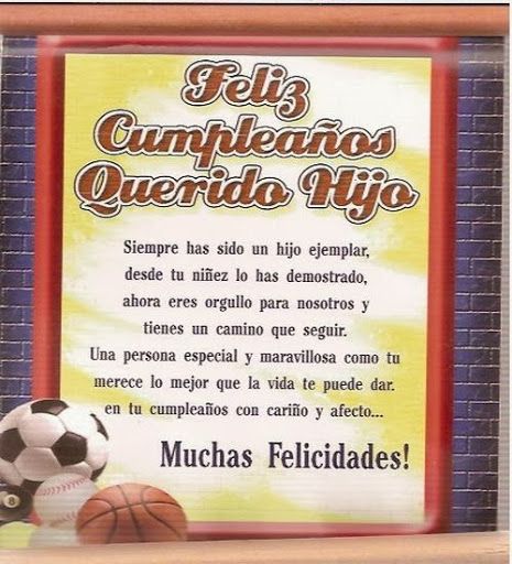Felicitaciones De Cumpleaños Para Un Hijo Feliz Cumpleaños Mi Hija Felicitaciones De Cumpleaños Hija Cumpleaños Hijo