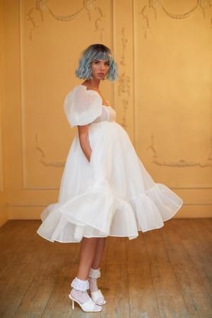The Ivory French Puff Dress - Pre Order shipping April 27th – Selkie Puff Dress, Dress Up, Dress Outfits, Prom Dresses, Fashion Outfits, Strapless Long Dress, Puffy Skirt, Full Circle Skirts, Puffed Sleeves Dress