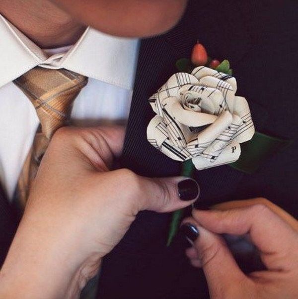 Einfach, romantische Noten Dekorationsprojekte zu machen - DIY Vintage Decor Ideas - Cool ideen #musicdecor