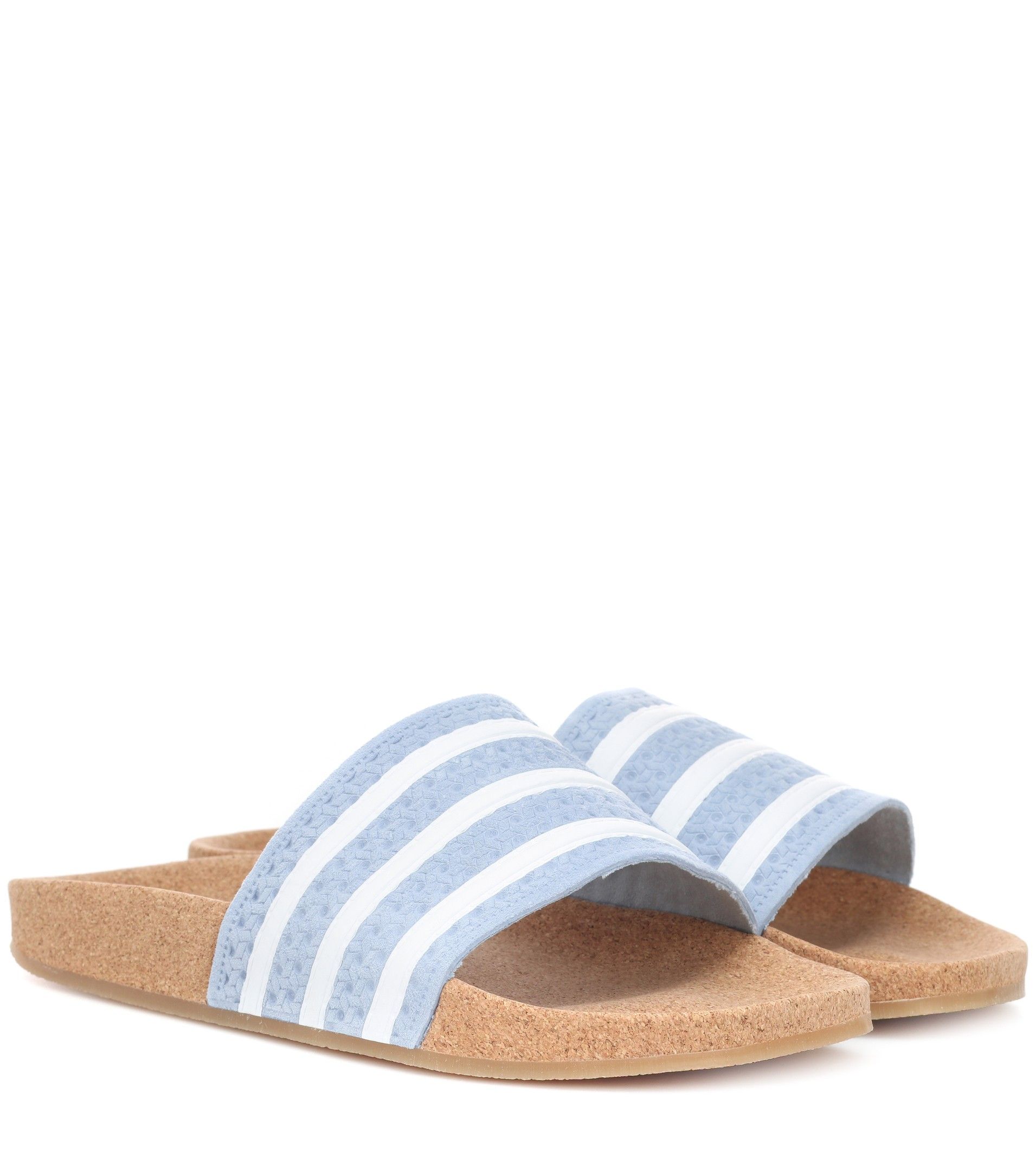 Adidas Originals - Adiletten aus Kork und Leder | mytheresa ... Adidas Originals - Adiletten aus Kork und Leder | mytheresa ...