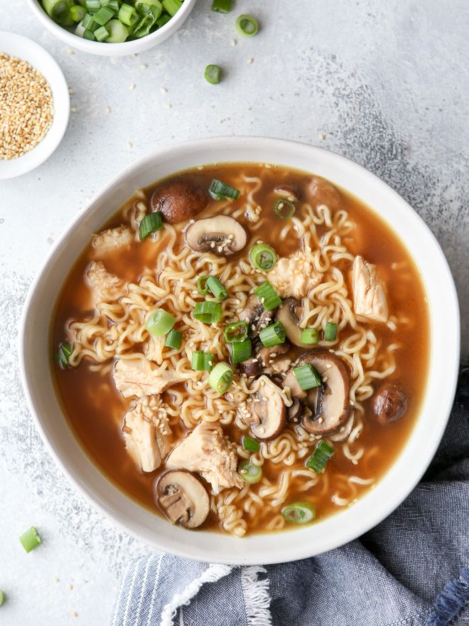 Easy Chicken Ramen Soup - Completely Delicious