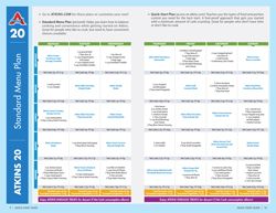 Atkins induction meal plan 20 La mia vita meravigliosa Atkins induction meal plan 20 La mia vita meravigliosa