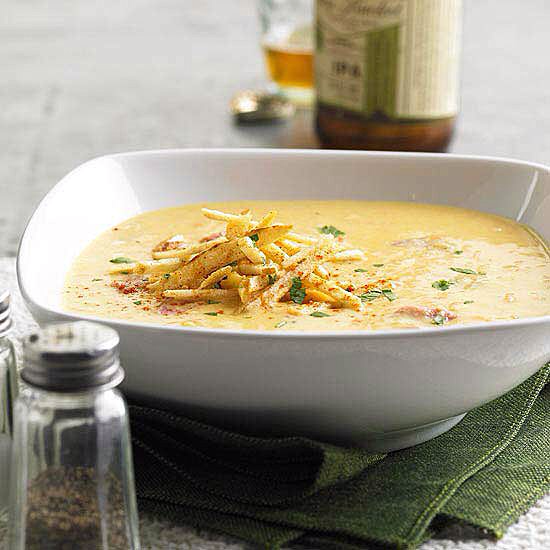 Smoky Cheese and Potato Soup #okroschkarezept