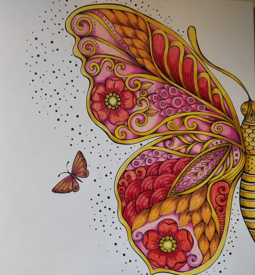Pin By Callin Edwards On Drawing In 2020 With Images Whimsy Art Coloring Books Butterfly Painting