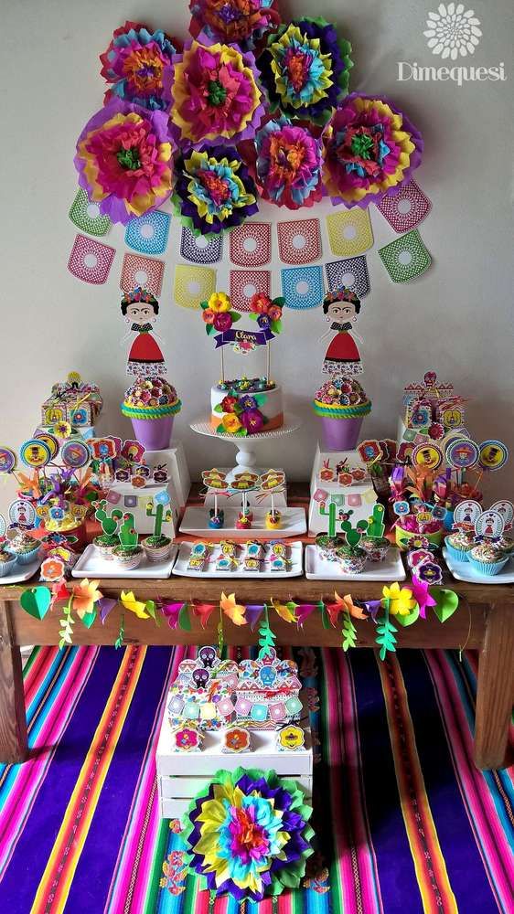 fiesta mexican birthday party ideas mexican them party