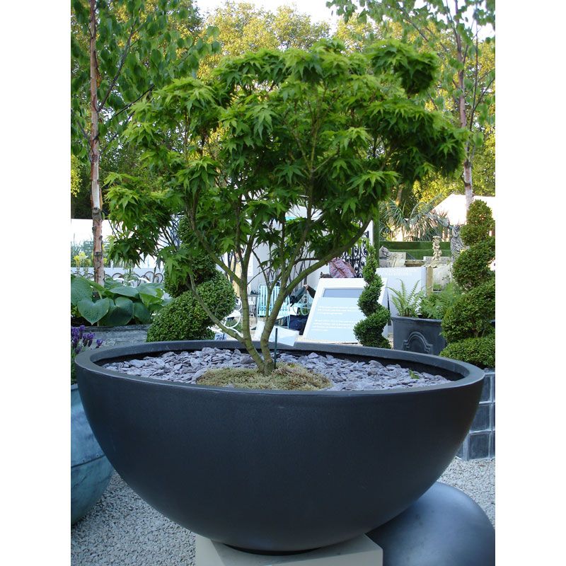 Faux Lead Bowl Planter From Pot Co Uk Large Outdoor Planters Faux Lead Bowl Planter From Pot Co, Large Garden Bowl Planters Uk
