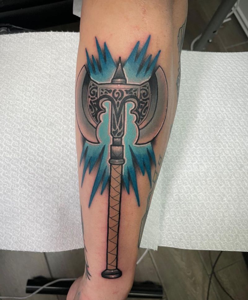 25 Unique Labrys Tattoos for Your Next Ink in 2022 Tattoos, Triangle