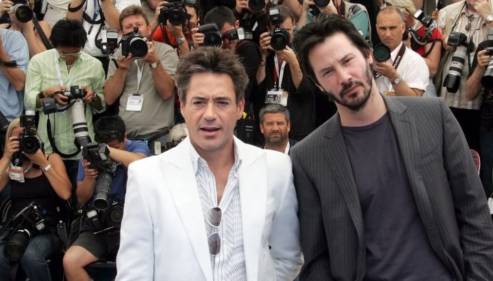 Cannes France May 25 2006 Actors Robert Downey Jr In White