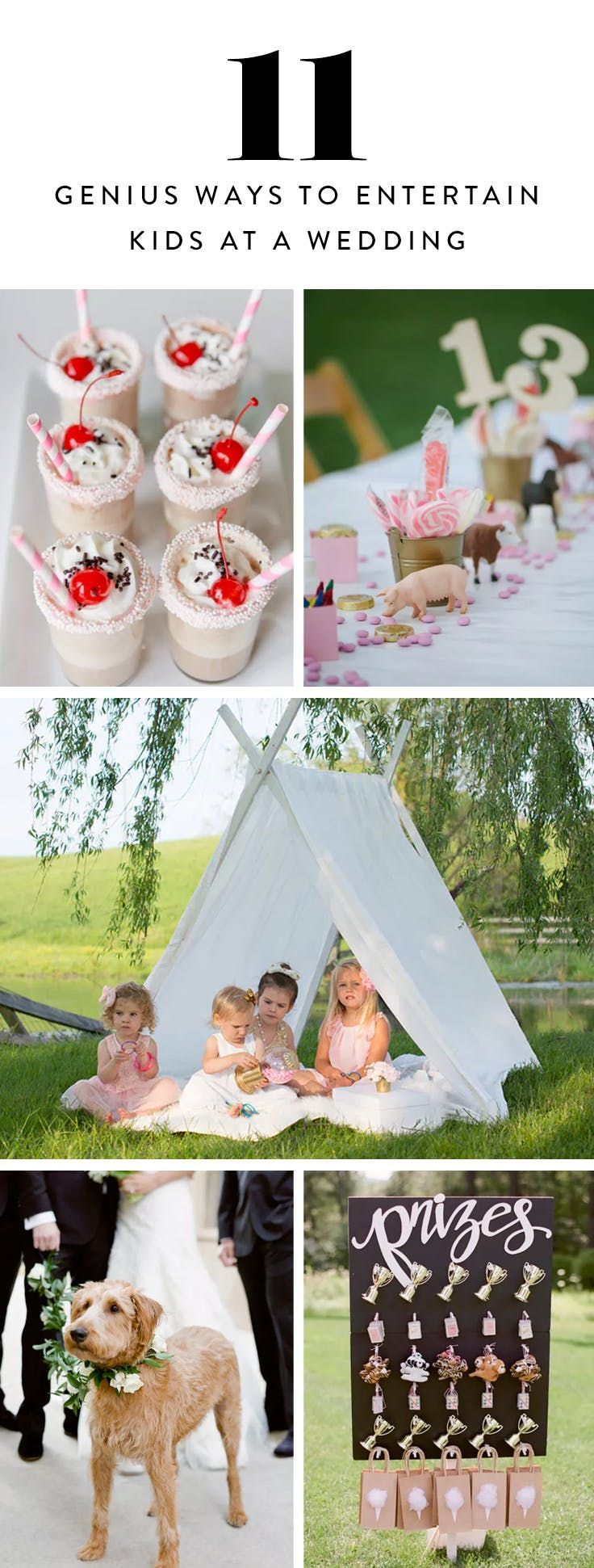 11 Genius Ways to Entertain Kids at a Wedding