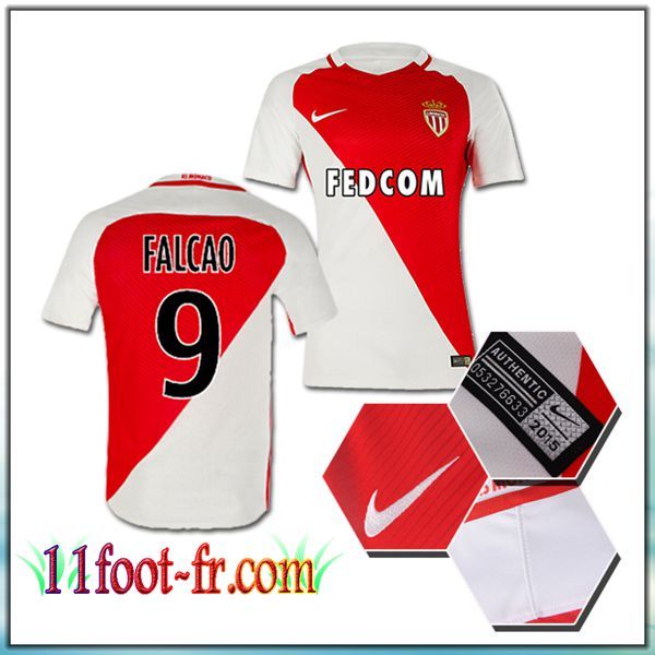 Maillot Domicile AS Monaco Radamel FALCAO Maillot Domicile AS Monaco Radamel FALCAO