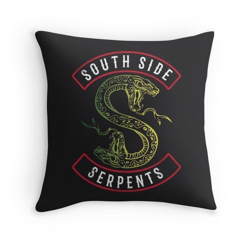 Riverdale South Side Serpents Throw Pillow Pinterest Throw Impressive Riverdale Decorative Pillows Riverdale South Side Serpents Throw Pillow Pinterest Throw Impressive Riverdale Decorative Pillows
