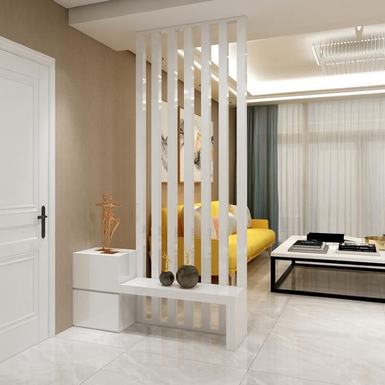 Hallway partition cabinet living room decoration cabinet doorway cabinet shoe cabinet white paint hallway decorative screen cabinet