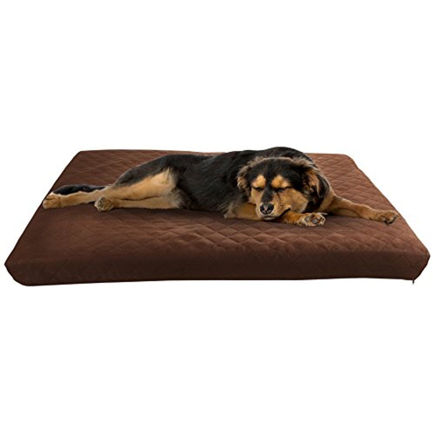 Waterproof Memory Foam Pet Bed Indoor Outdoor Dog Bed With Water Resistant Non Slip Bottom And Removeable Washable Cover By Petmaker Brown Waterproof Memory Foam Pet Bed Indoor Outdoor Dog Bed With Water Resistant Non Slip Bottom And Removeable Washable Cover By Petmaker Brown