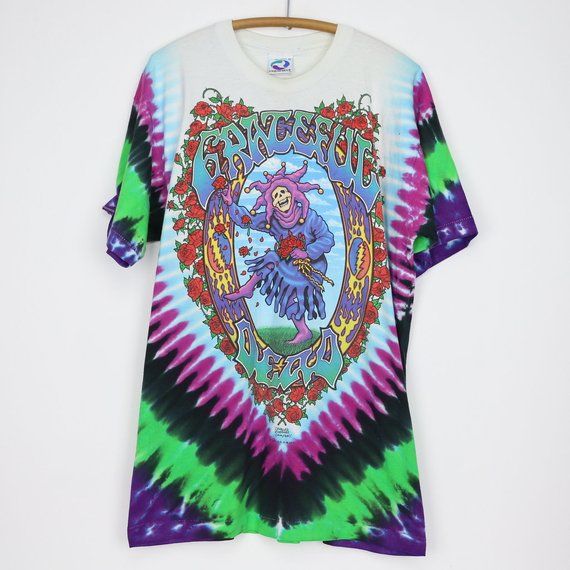 Grateful Dead Watchtower Long Sleeve Tie-Dye T-Shirt All Sizes New