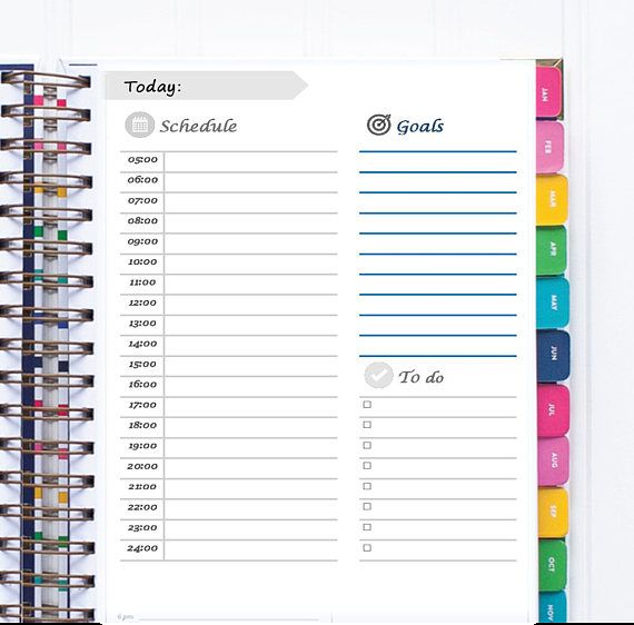 personal daily planners