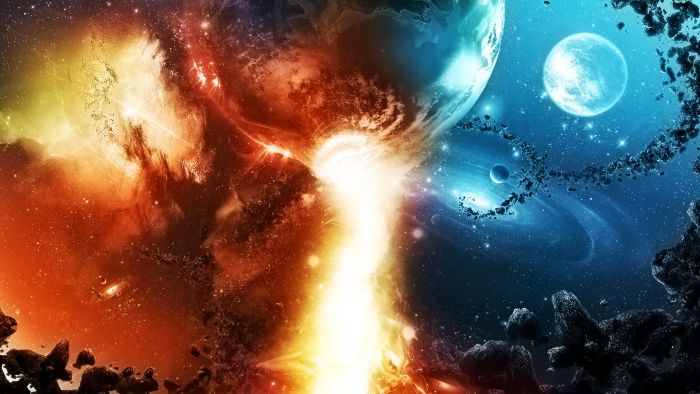 Oboi Na Rabochij Stol Kosmos Kosmos Fantastika Planety Nebo
