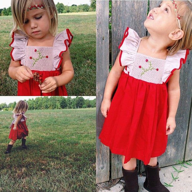 Adorable dress by Well Dressed Wolf Well dressed wolf christmas, Well