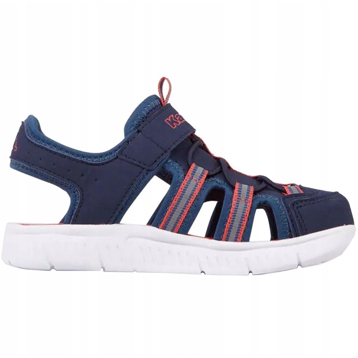 Buty dla dzieci Kappa Kyoko granatowo-pomarańczowe 260884K 6744 . Właściwości:. . Dziecięce sandały Kappa idealnie sprawdzą się na co dzień jak i w czasie wypoczynku nad wodą.. Konstrukcja ze skóry ekologicznej i materiałów syntetycznych.. Zapięcie na rzep.. Okrągły nosek.. Żłobiona podeszwa poprawia przyczepność i dba o amortyzację.. Model w kolorze granatowym z pomarańczowymi wstawkami.
Buty Kappa Kyoko Jr 260884K 6744 granatowe. Sprawdź na butymodne.pl! Kappa Sandały dziecięce w świetnej ceni Adidas Superstar Sneaker, Adidas Sneakers, Kyoko, Childrens Shoes, Kappa, Junior, Products, Fashion, Profile