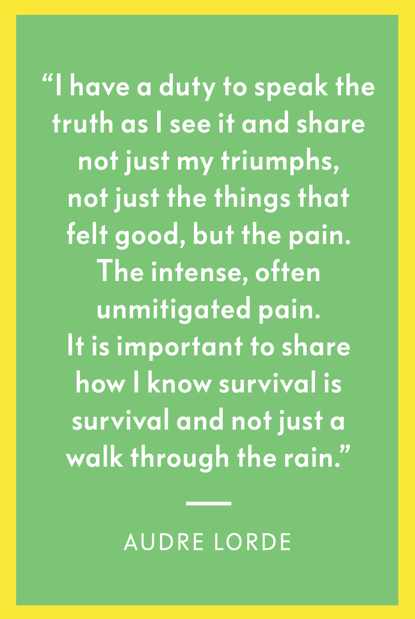 12 Audre Lorde Quotes That'll Spark Conversation | Audre ...