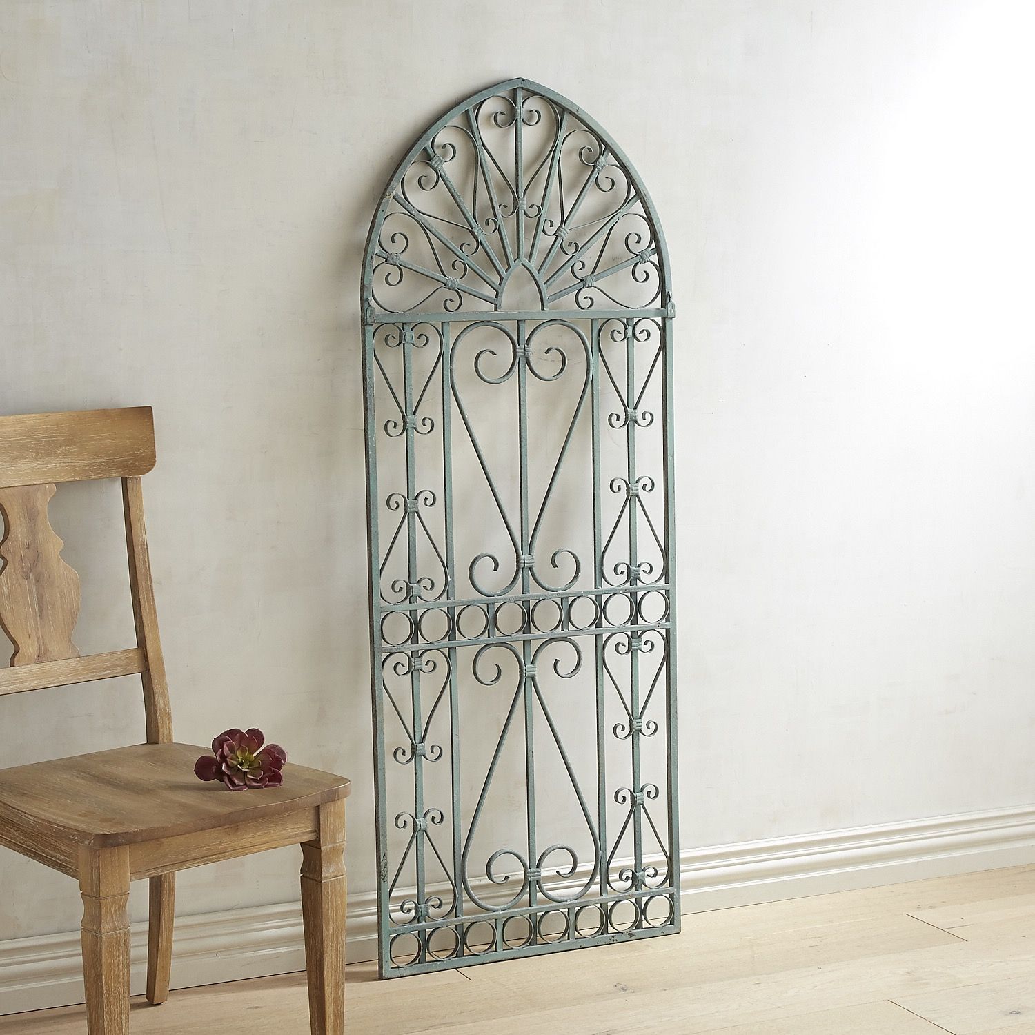 Garden Gate Wall Decor Turquoise Garden Gate Wall Decor Turquoise