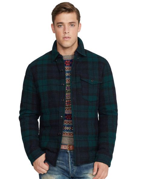 polo tartan jacket