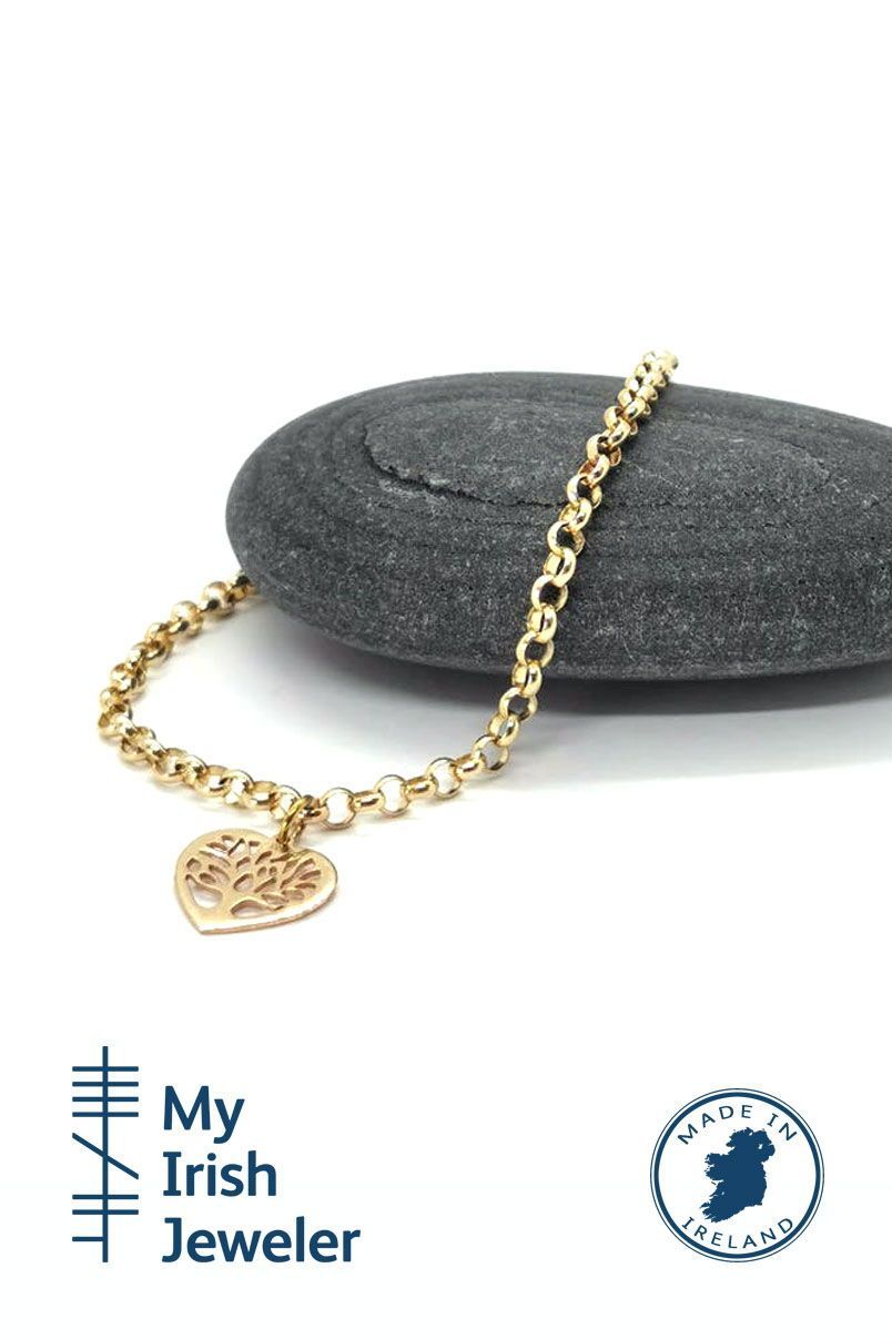 Sterling silver bracelet with a marcasite tree of life disc