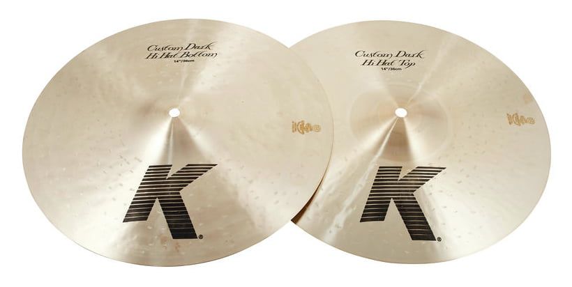 Zildjian K Custom Series 13 Dark Hi-Hat Cymbals Pair