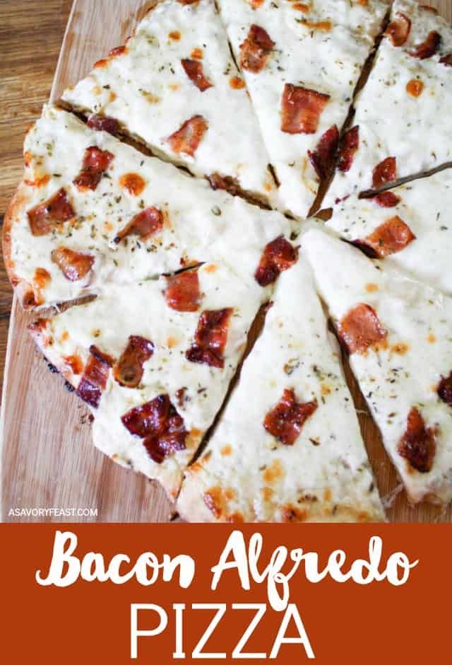 Bacon Alfredo Pizza Recipe Alfredo pizza, Pizza type Bacon Alfredo Pizza Recipe Alfredo pizza, Pizza type