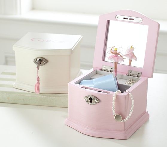 Baby Shower Labels Favor Pinterest Small Ballerina Pink Jewelry Case