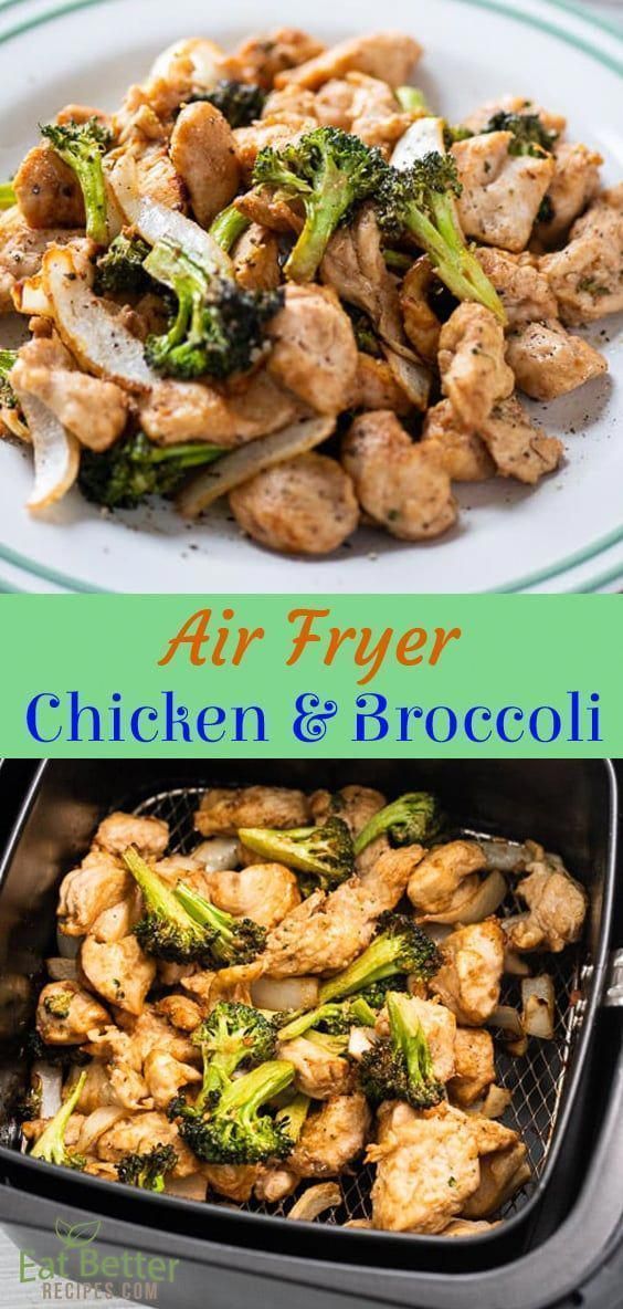 Air fryer chicken and broccoli - Air Fryer Chicken and Broccoli, #Air #broccoli #Fryer #Chicken #an...