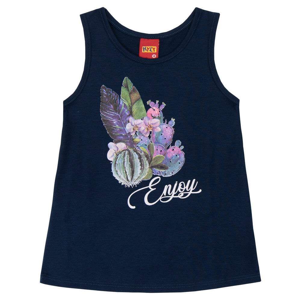 Blusa Infantil Feminina Kyly Confeccionada Em Malha Poliéster, Possui Modelagem Trapézio E Estampa Frontal De Folhagens.
Composição: 96% Poliéster + 4% Elastano Neoprene, Short Infantil, Marisa, Frontal, Tank Man, Trap, Tank Tops, Women's Top, Products