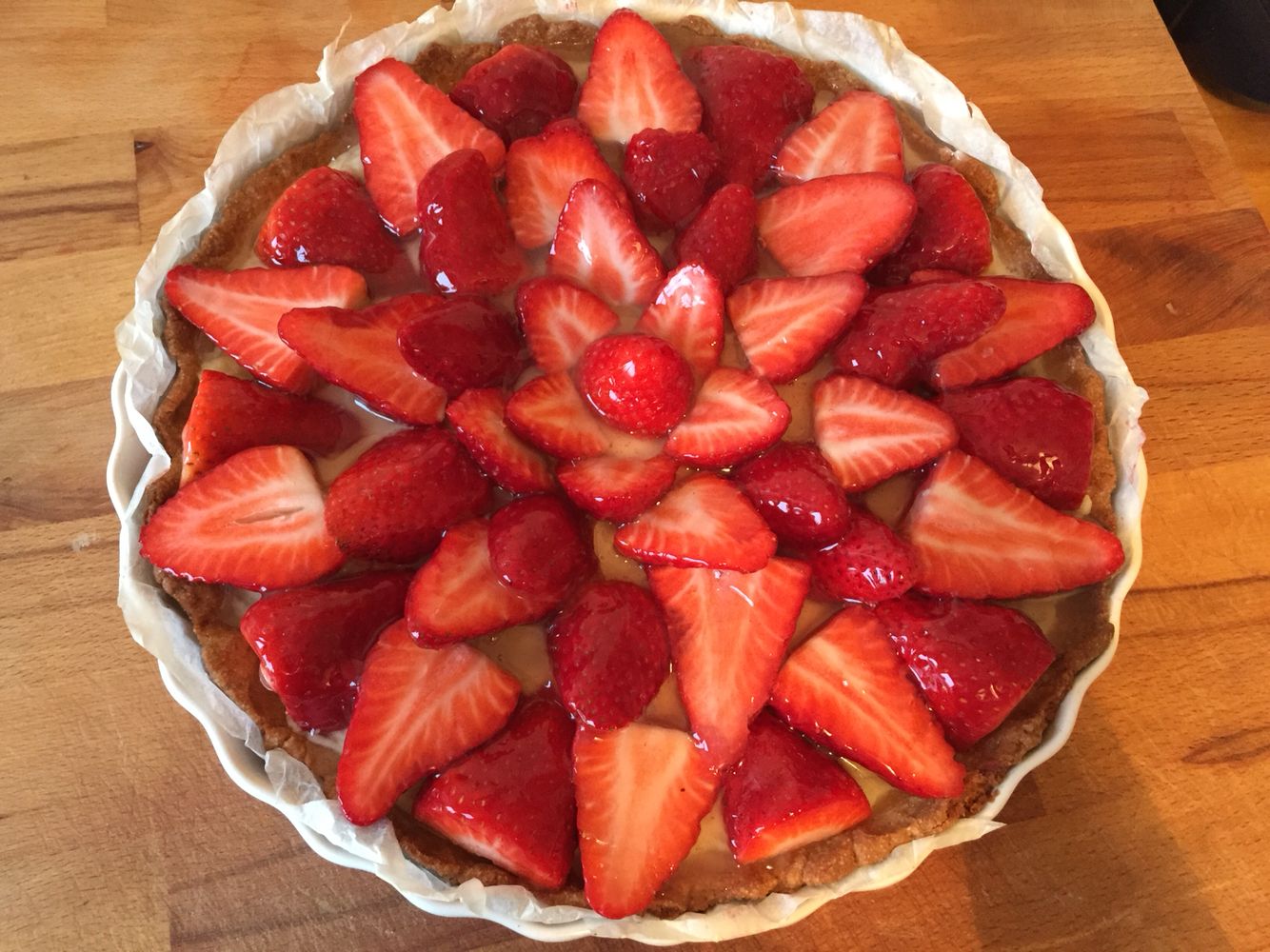 Crostata di fragole
