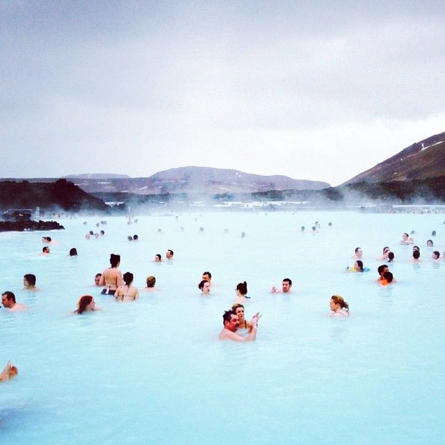 Warming up in Iceland's Blue Lagoon. Places Around The World, Travel Around The World, Around The Worlds, Places To See, Places To Travel, Travel Destinations, Best Vacation Spots, Best Vacations, Travel Inspo