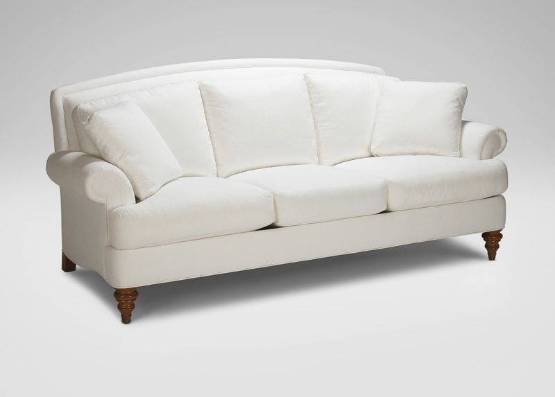 Hyde Three Cushion Sofa Has Loveseat Chair And Ottoman