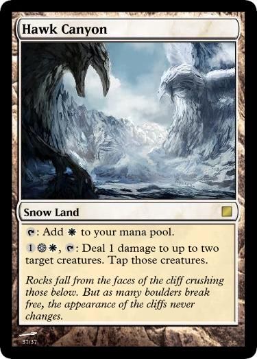 Rare 4 x MOSSWORT BRIDGE NM mtg Commander 2013 Land