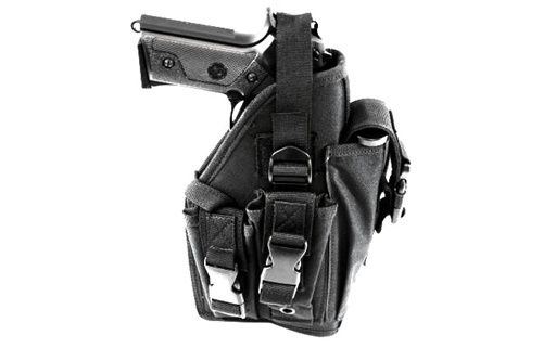 Nylon Tactical Drop Leg Holster with Mag Pouch for SIG SAUER ARMS P220