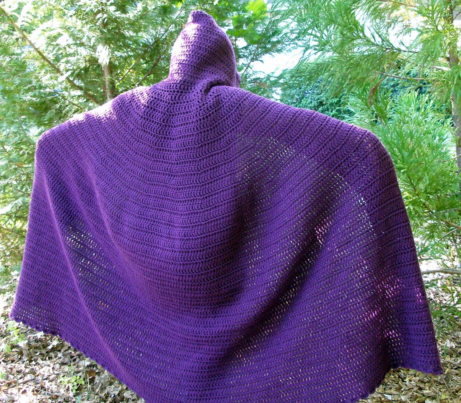 Crochet Full-length Cloak Pattern: PDF Pattern SCA Faires | Etsy