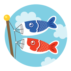 Carp Streamer こどもの日 イラスト イラスト ポップ デザイン Carp Streamer こどもの日 イラスト イラスト ポップ デザイン