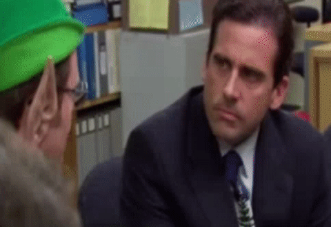 new party member tags the office office office christmas gif the office christmas gif