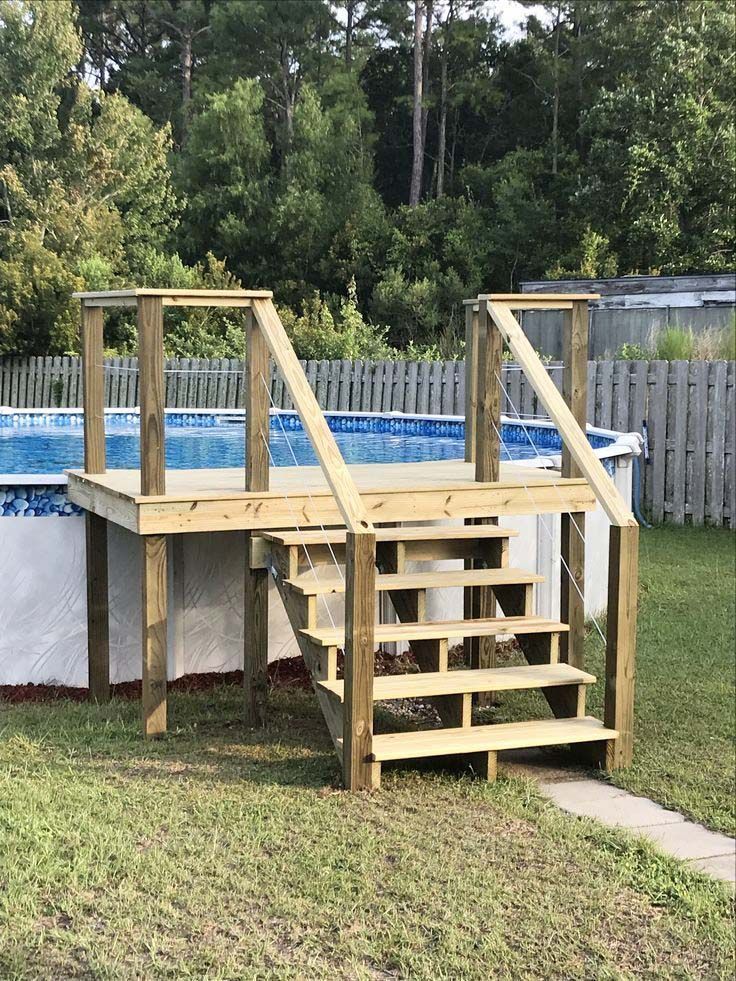 Would you like to have your own pool at a low price or on a budget? Then go to rexgarden.com now and see the best reviews so you can get the pool of your dreams without spending a lot of money. #homedecor #pool #garden #poolideas #pooldesign Above Ground Pool Landscaping, Above Ground Pool Decks, Backyard Pool Landscaping, In Ground Pools, Backyard Decor, Landscaping Rocks, Landscaping Plants, Backyard Ideas, Piscina Intex