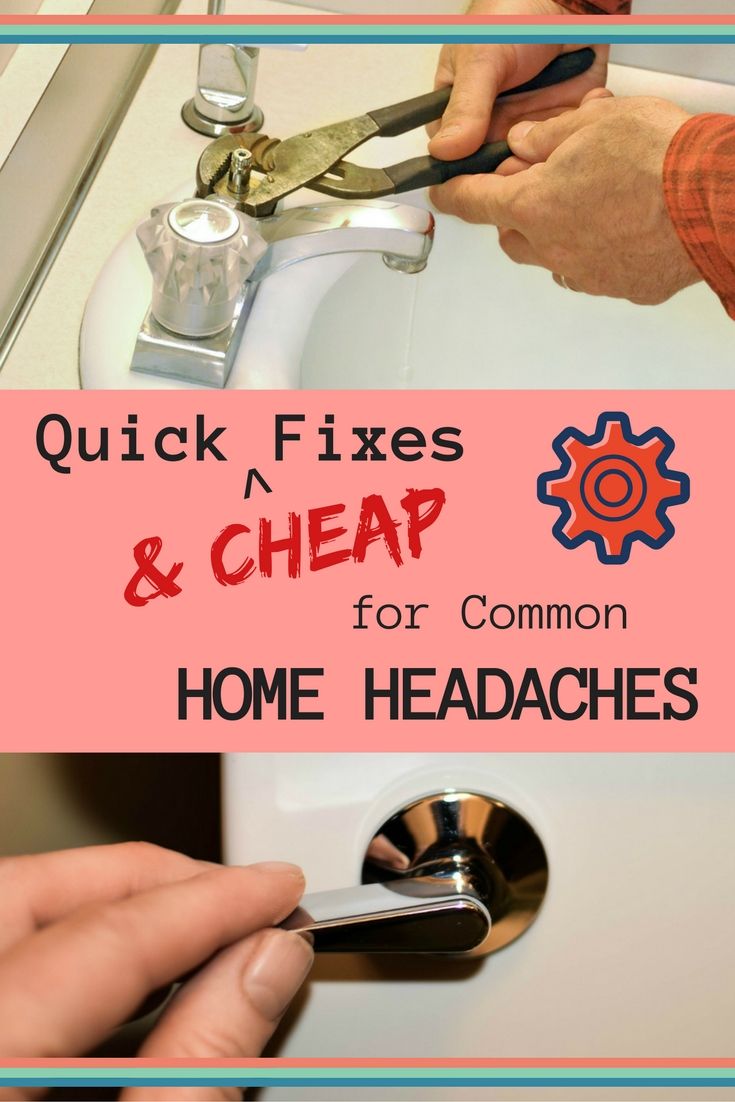 The Est Fastest Fi For 10 Everyday Home Headaches Fix It Here Are 10 Simple Home Repairs That Keep Both Effort And Expense To A Minimum In Fact They Come At Under Each Give Few Of These Try