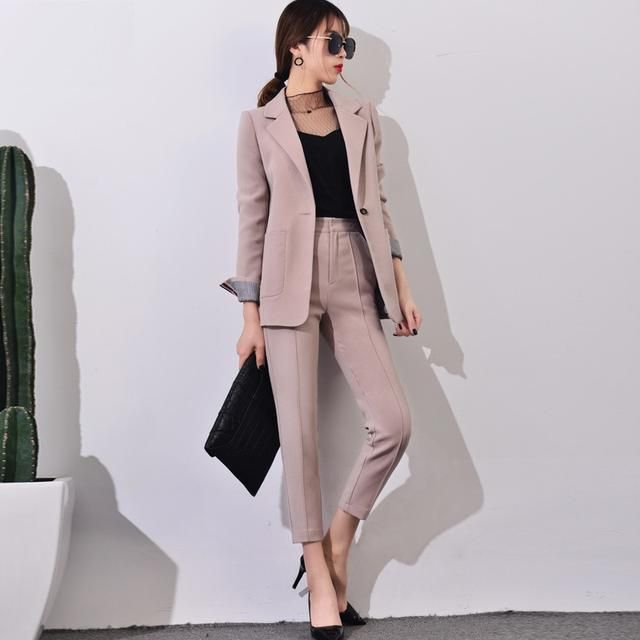 ladies casual pantsuits