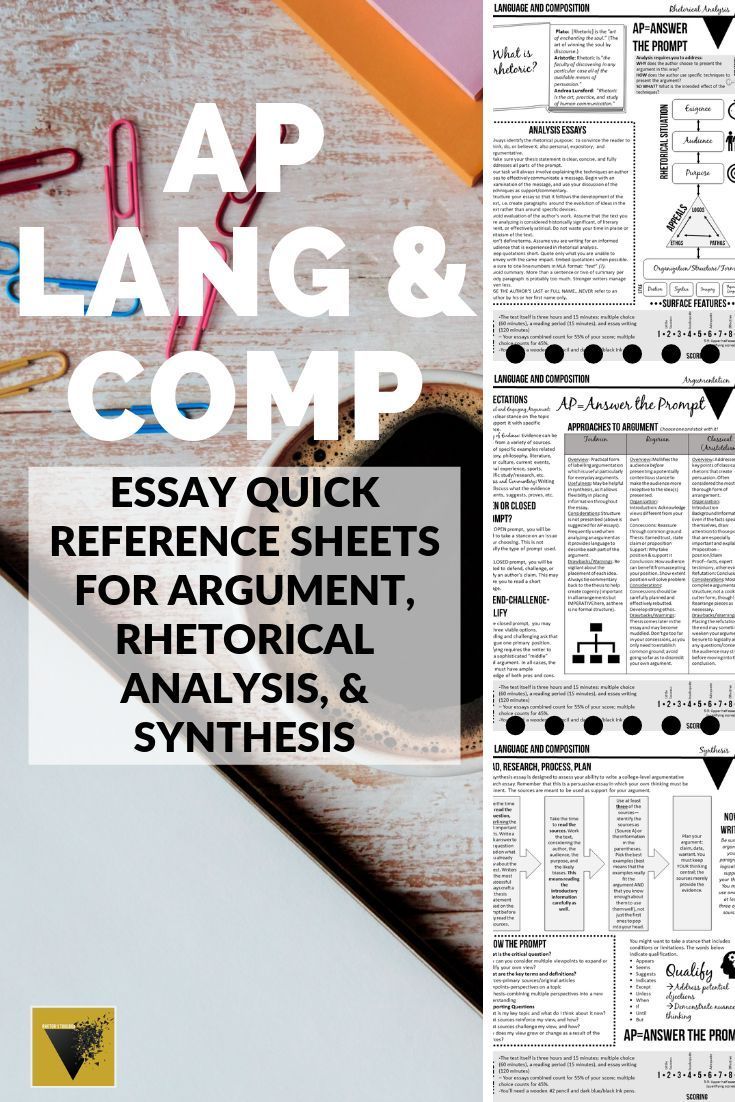 Ap english language and composition essays
